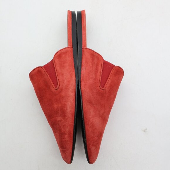 Jenni Kayne Mule Women's EU Size 38 Shoes Saddle Standard Burgundy Suede Flats - Picture 8 of 12